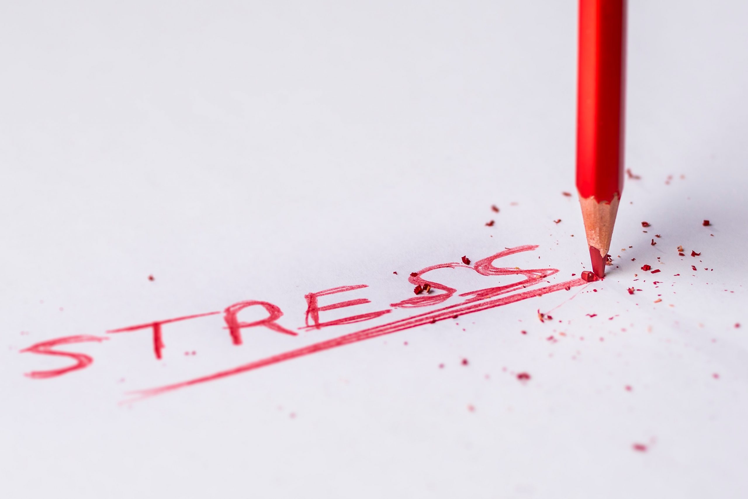 7 Unexpected Effects of Stress on Body - and what to do about it? 1 an image of stress writing