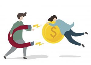 attraction o money as aetheic
