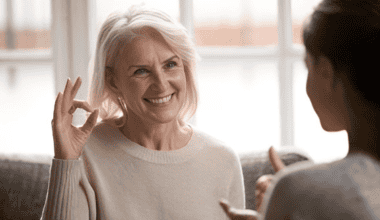 5 Best Strategies to Keep the Aging Vocals Healthy. 1 a woman exercising for her aging vocals